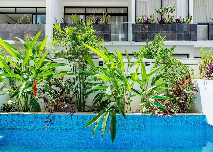 Stylish Sexy 1 Bd W/ Private Pool & Rooftop Pool Apartamento